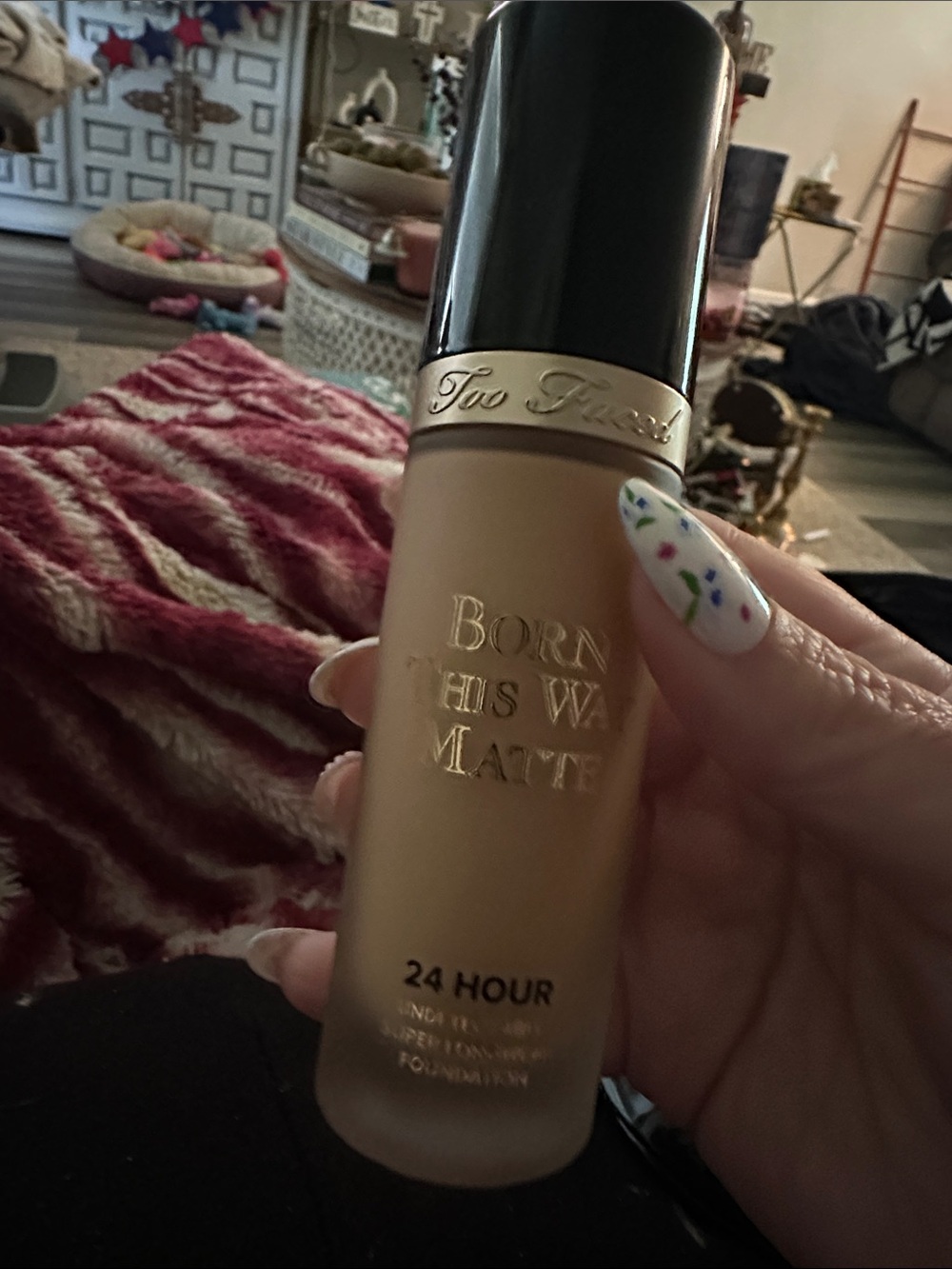 Too Faced Born This Way Matte Foundation — warm nude